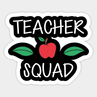 Teacher Squad Sticker